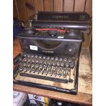 Vintage Imperial typewriter