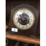 A Smiths Enfield mantle clock