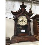 Edwardian mantel clock