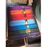 A Bloomsbury cased set of Harry Potter books.