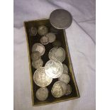 Various antique Uk silver coins