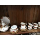 22 pieces of Royal Albert Old Country Roses