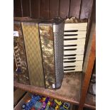 An Estrella Jubilee piano accordion