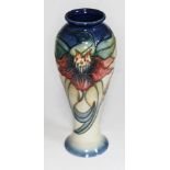 A Moorcroft pottery vase, height 27cm, with box.