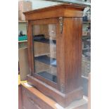 A Victorian dwarf bookcase.