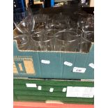 2 boxes of drinking glasses