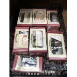 A box of 13 boxed Oxford die-cast models