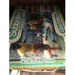 A boxed complete Subbuteo table soccer and a boxed Soccer Manager game.