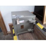 The Great Britain Safe Company, heavy duty small safe with two keys.
