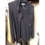 A ladies Emporio Armani cotton two piece suit