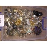 A tub of costume rings