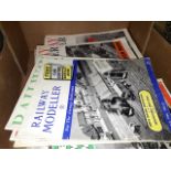 A large quantity of vintage Model Railway hobby magazines.