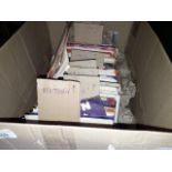 A box of vintage 45s including 60s, 70s and 80s, Elvis and Roy Orbison