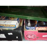 2 boxes of misc games, mainly strategy games and a bagatelle