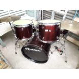 A Rockburn drum kit.