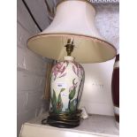 A Moorecroft lamp