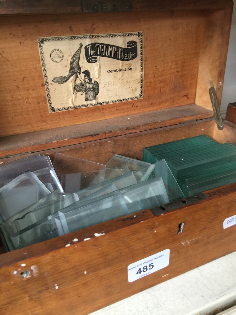 A box of carriage clock glasses