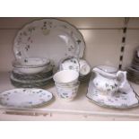 Royal Doulton Southdown tea and dinner wares - appx 31 pieces