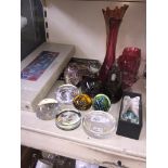 Glassware and paperweights