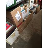 8 boxes of books to include Wainwright, lakes, places, football, reference, etc.