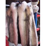 A vintage fur jacket.