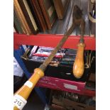 A vintage agricultural tool - bulls tail topper