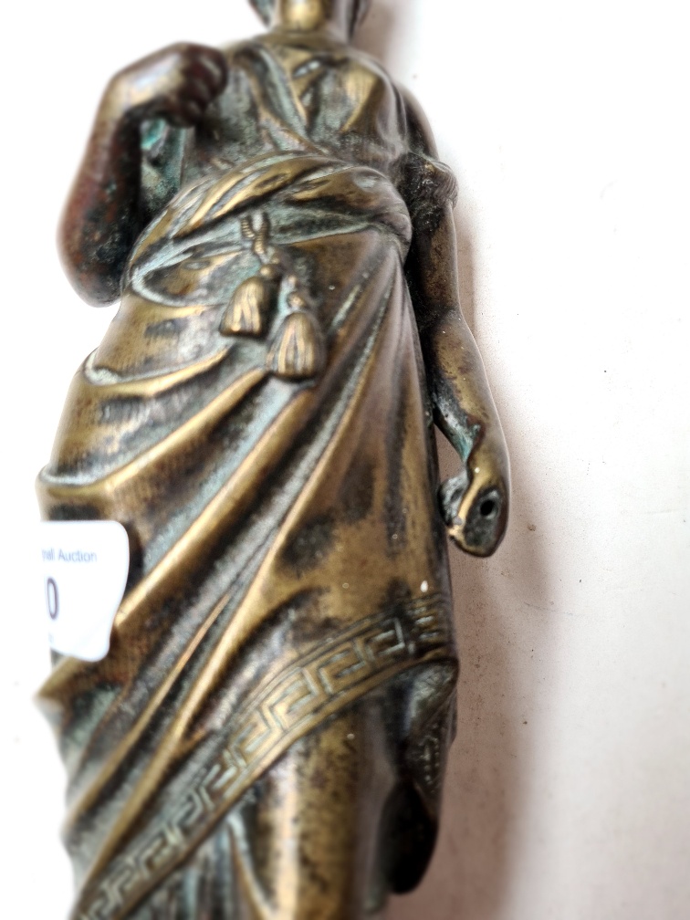 A spelter figure - Image 5 of 6