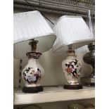 2 Masons Mandalay table lamps