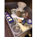 Collectables including Royal Worcester and Carlton ware