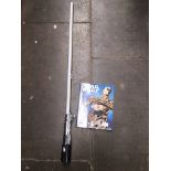 A Star Wars Lucasfilm master replica light sabre and "The Magic Myth" book