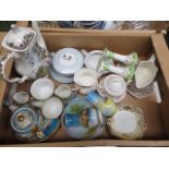 Box with Notitake and other porcelain and china