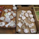 36 small and medium size pieces of Royal Crown Derby, mainly Derby Posies pattern