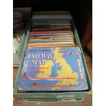 A quantity of 1950's/60's childrens railway series books including Thomas the tank engine and