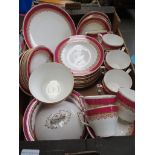 A quantity of Copeland Spode dinner/teaware - over 50 pieces