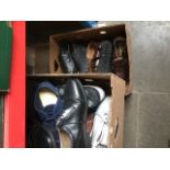 2 boxes of shoes