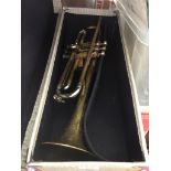 A Boosey & Hawkes trumpet (no mouthpiece)