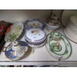 Eight pieces of Noritake porcelain