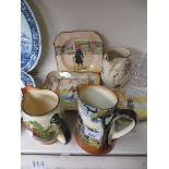 Doulton jugs and plates including series ware