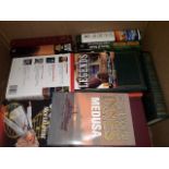 2 boxes of books