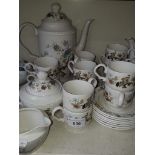 A 27 piece Royal Cauldon coffee service