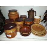 Hornsea brown pottery