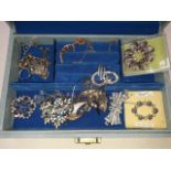 Jewellery box of costume jewellery