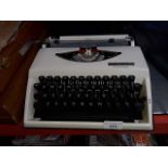 An Adler Tippol typewriter