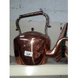 A copper kettle