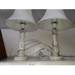 Pair of table lamps