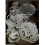 Coalport china including modern Caughley Mask-Head jugs - approx 20 pieces