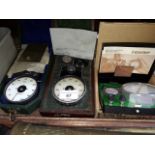 3 boxed revolution counter meters for shaft speed measurement