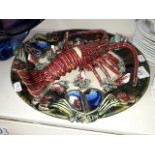 palissy style lobster plate