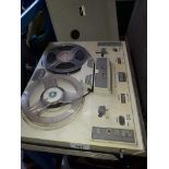 A vintage Fidelity Playmaster reel to reel tape recorder