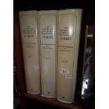 Three large volumes of 'The History And Antiquities of the County of Surrey